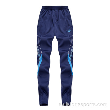 Nuevo diseño Pantalones de fútbol de fitness para hombres